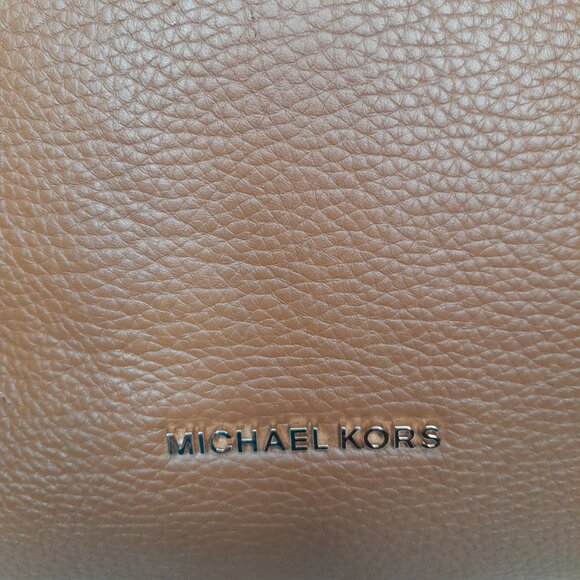 NWOT - MICHAEL KORS Aria Large Shoulder Bag 30T9GXAL3L 230 Women's Luggage Tote - Picture 4 of 7